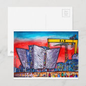 Carte Postale Titanic Quarter Belfast (Devant / Derrière)