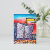 Carte Postale Titanic Quarter Belfast (Debout devant)