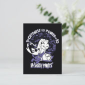 Carte Postale Titans Ados, allez ! | Starfire & Mr Sassy Pants (Debout devant)