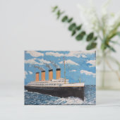 Carte Postale Titantic (Debout devant)