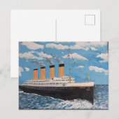 Carte Postale Titantic (Devant / Derrière)