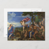 Carte Postale TITIAN - Bacchus et Ariane 1522 (Devant / Derrière)