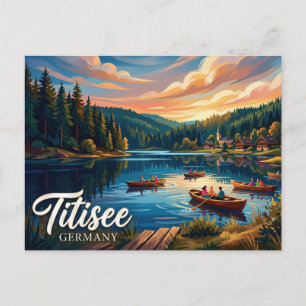 Carte Postale Titisee Allemagne