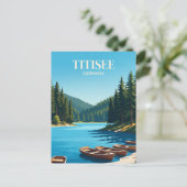 Carte Postale Titisee Allemagne (Debout devant)