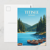 Carte Postale Titisee Allemagne (Devant / Derrière)