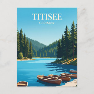 Carte Postale Titisee Allemagne
