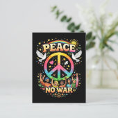 Carte Postale Title: Peace Over War (Debout devant)