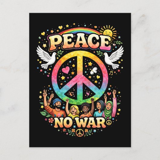 Carte Postale Title: Peace Over War (Devant)