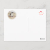 Carte postale Titmouse vierge - personnaliser à to (Dos)