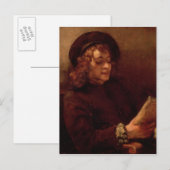 Carte Postale Titus Reading, c.1656-57 (Devant / Derrière)