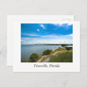 Carte Postale Titusville Floride (Devant / Derrière)