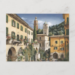 Carte Postale Tivoli (église blanche)