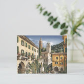 Carte Postale Tivoli (église blanche) (Debout devant)