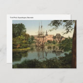 Carte Postale Tivoli Park, Copenhague (Devant / Derrière)