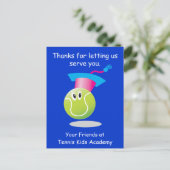 Carte Postale TKA_ Merci de nous laisser vous servir_reg. rappel (Debout devant)