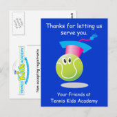 Carte Postale TKA_ Merci de nous laisser vous servir_reg. rappel (Devant / Derrière)