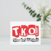 Carte Postale TKO - Style ancien Punk (Debout devant)