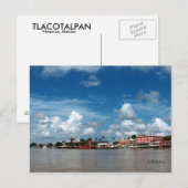 Carte Postale Tlacotalpan du Rio Papaloapan (Devant / Derrière)