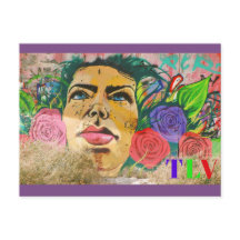 Carte postale TLV Graffiti Art