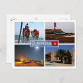 Carte Postale TN Tunisie - Djerba - (Devant / Derrière)