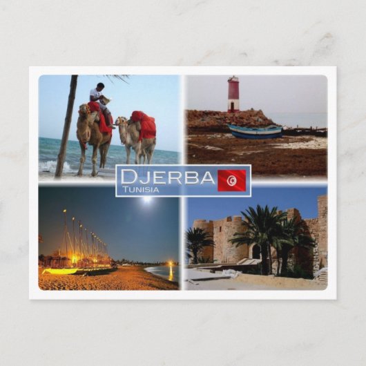 Carte Postale TN Tunisie - Djerba - (Devant)