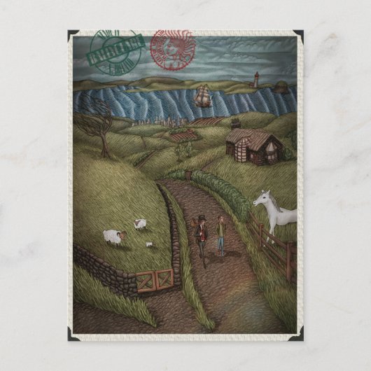 Carte Postale To Ballyclare by Ordovich (Devant)