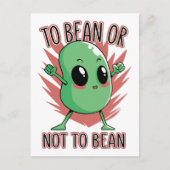 Carte Postale To bean or not to bean (Devant)