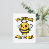 Carte Postale To bee or not to bee (Debout devant)