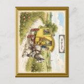 Carte Postale Toad Mole et Ratty sur la route (Devant)