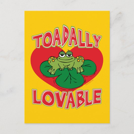 Carte Postale Toadal Lovable (Devant)