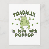Carte Postale TOADALLY Love PopPop Frog (Devant)