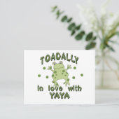 Carte Postale TOADALLY Love YaYa Frog (Debout devant)