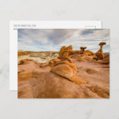 Carte Postale Toadstool Hoodoos Utah (Devant / Derrière)