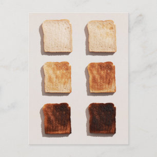 Carte Postale Toast brûlé