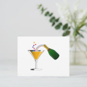 Carte Postale Toast Champagne (Debout devant)