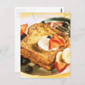 Carte Postale Toast français (Devant / Derrière)