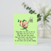 Carte Postale Toast irlandais (Debout devant)