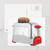 Carte Postale Toaster (Devant / Derrière)