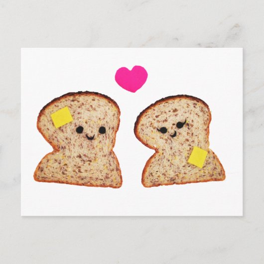 Carte Postale Toasty Love (Devant)