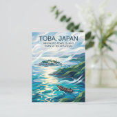 Carte Postale Toba Japon (Debout devant)