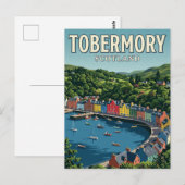 Carte Postale Tobermory Écosse (Devant / Derrière)