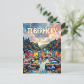 Carte Postale Tobermory Écosse (Debout devant)