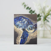 Carte Postale Tobin la petite tortue de mer (Debout devant)