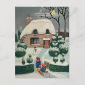 Carte Postale Tobogganing (Devant)