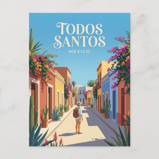 Carte Postale Todos Santos Mexique (Devant)