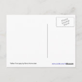 Carte postale Toffee Toon Pup (Dos)