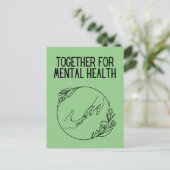Carte Postale Together For Mental Health (Debout devant)
