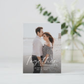 Carte Postale Together is my Favorite Place Photo Engagement  (Debout devant)