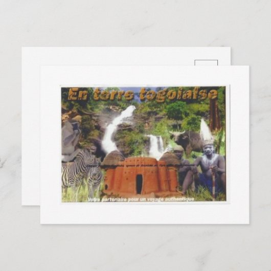 Carte postale Togo Briefkaart (Voorkant / Achterkant)