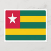 Carte Postale Togo - Drapeau (Devant)